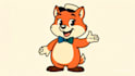 create a retro cartoon mascot illustration