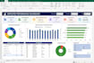 design custom excel and google sheets dashboards