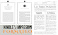 do spanish KDP book formatting, kindle formatting and print layout