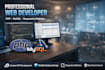 develop a custom web application in PHP and my sql