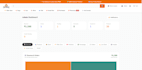 develop a custom website with admin dashboard and backend