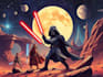 draw a star wars custom illustration or fan art