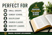 create a custom bible study with discussion questions and application