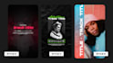 create a vertical music visualizer for reels, tiktok and shorts