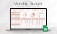 design editable excel or google sheets invoice templates or budget planner sheet
