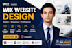 create a modern wix website design or redesign your wix website