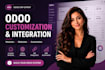 buiid, customize, design, odoo erp modules websites