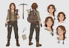design character sheet or reference sheet for your character