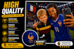 create football artwork with your child