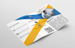 design modern bifold and trifold brochure design