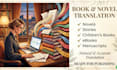 translate documents, books, stories, novels and pdf professionally