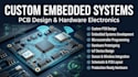 design custom embedded systems pcb and hardware electronics