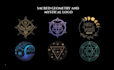 design sacred geometry, mystical and mandala logo