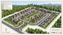 design site plan, master plan, real estate map, property map and plot map