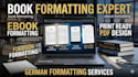 do book formatting, ebook formatting, fix book formatting, print book formatting