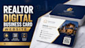 create a realtor digital business card website with lead capture and qr code