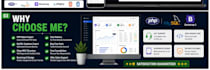 develop modern PHP admin dashboard with mysql database