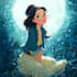 create a beautiful disney style portrait