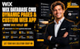 fix build wix database cms dynamic pages and custom web app with wix velo