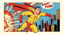 create cool retro comic art design illustration