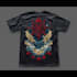 design edgy cyberpunk tshirt illustration