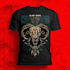 design psychedelic tshirt illustration with trippy art