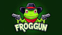 design outstanding frog gunner mascot logo in 12 hours