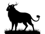 create animal and any object into silhouette vector