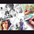 draw comic book page, graphic novel, comic book page