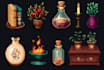 create modern icon design, custom icons and vector icon set