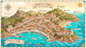 draw vector map and illustration