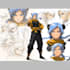 create anime oc reference sheet