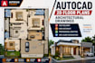 create autocad floor plans, elevations, sections and 3d house models