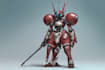illustrate classic retro mecha character