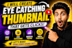 design professional podcast youtube thumbnail