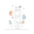 draw a minimalist one line art illustration