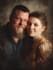 paint custom couple portrait