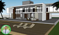 create a small 3d house model in sketchup