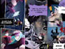 draw commercial platform level action webtoon illustrations