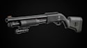 create 3d gun model, weapon design and game asset fivem gun, 3d weapon model