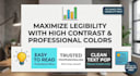 provided professional data analytics and visualization