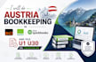 do austria bookkeeping in bmd datev quickbooks and file u1 u30 via finanzonline