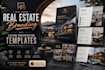 design real estate branding with listing presentation templates