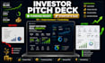 create an investor pitch deck, startup pitch deck and presentation design