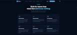 build a modern saas landing page using react js and tailwind CSS