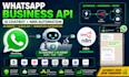 setup whatsapp business API, whatsapp chatbot, n8n ai agent cloud API automation