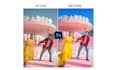 wedding photo retouch natural edit and cleanup
