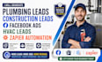 generate plumbing leads construction facebook ads hvac zapier automation