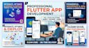 develop flutter app with laravel API and firebase backend