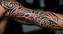 create a profesional tribal tattoo design